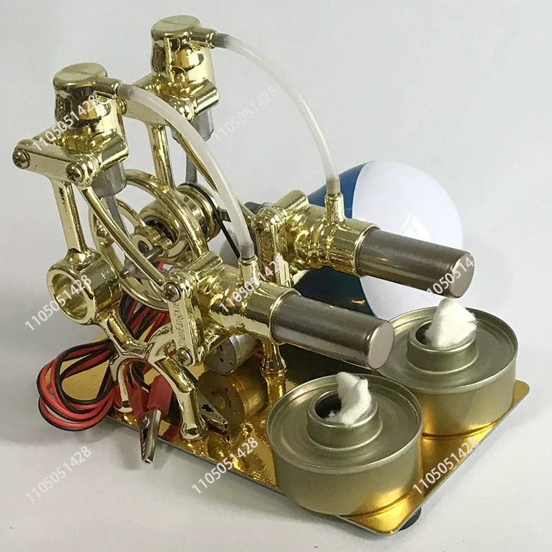 

Stirling Engine Balance Miniature Model Steam Technology Science Power Generation Experiment Toy
