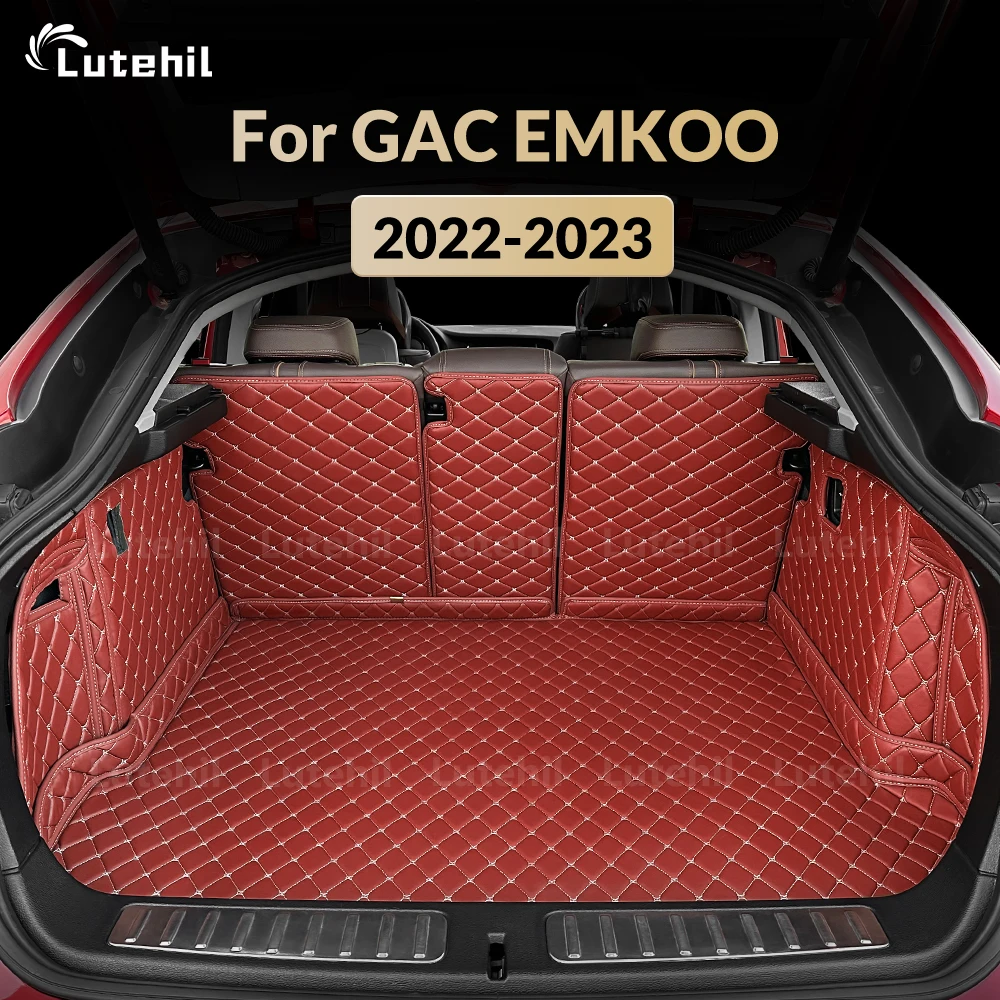 

Для GAC EMKOO 2022 2023, автомобильный коврик для багажника с полным покрытием, автомобильный защитный коврик, грузовой вкладыш, аксессуары для интерьера