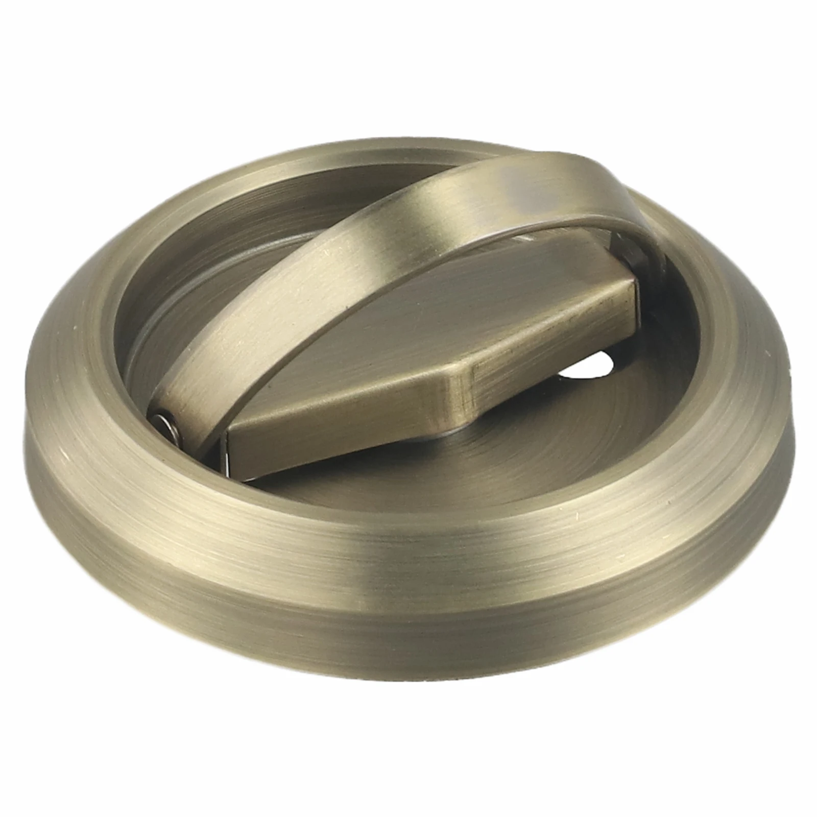 

Pull Ring Lock 304 Sliding Door Lock Stainless Steel Handle Hidden-Lock For Lockerround Knob Door Lock Recessed Door Locks