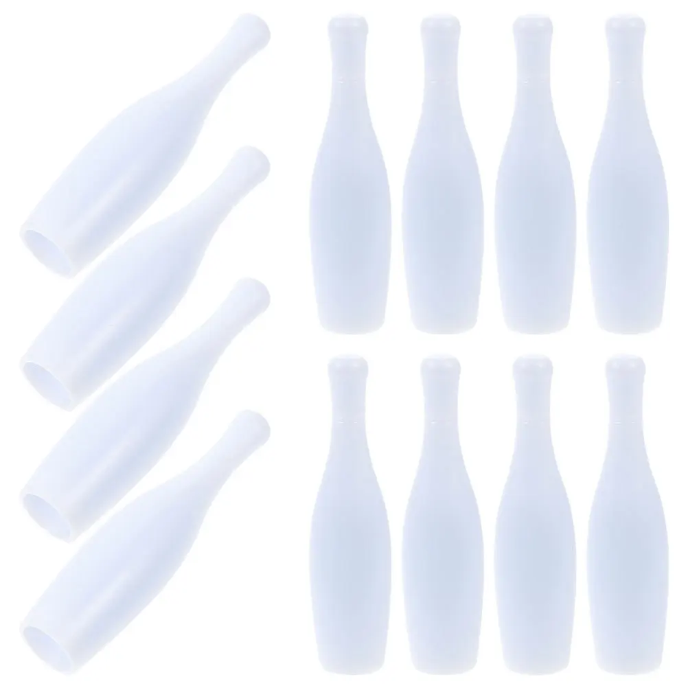 

30Pcs Mini Bowling Pin Bulk Portable Tabletop Bowling Accessories Kit for Indoor Home Family Interaction Accessories for Bowlers