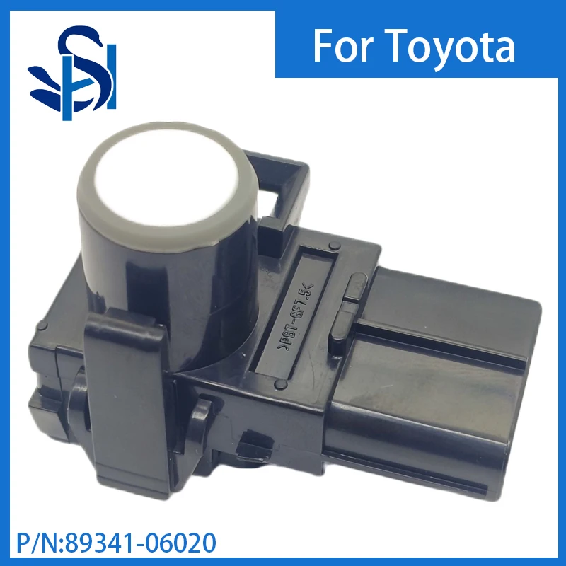 89341-06020 PDC Parking Sensor Radar Color Shiny White For Toyota Corolla Camry Tundra Sienna Lexus