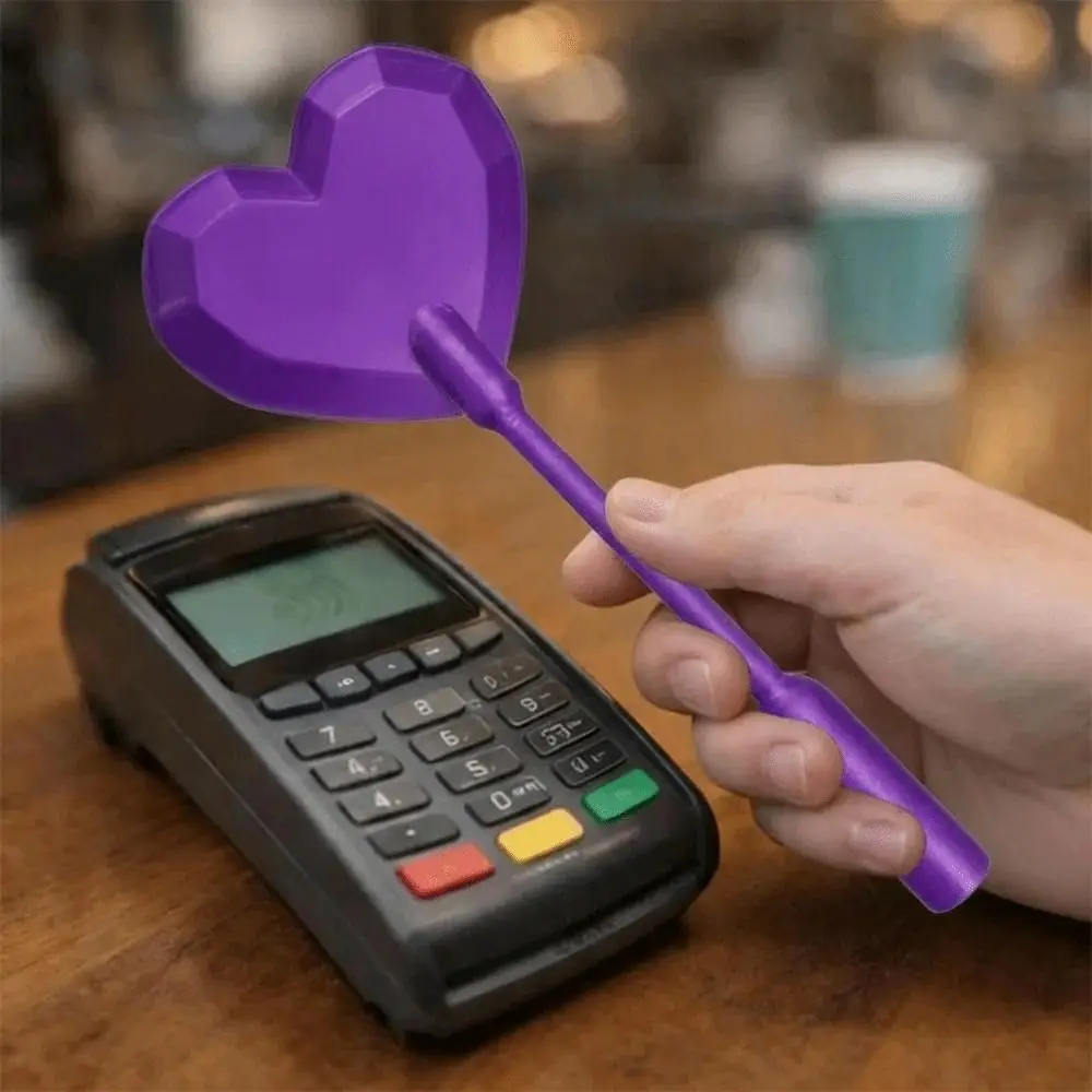 

Creative Magical Tap To Pay Wand Convenient Checkout Lightweight 3D Printed Credit Card Holder Cute Portable