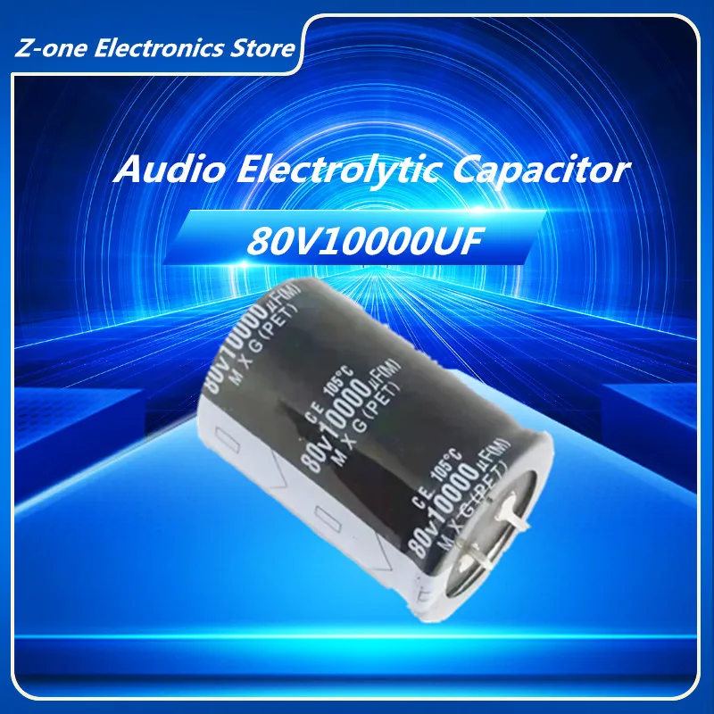 

2pcs 80v10000uf Aluminum Electrolytic Capacitors 80v 10000uf Tolerance 20% size 30x50 30x60 30x70 35*50 35*60 35*70MM 20%