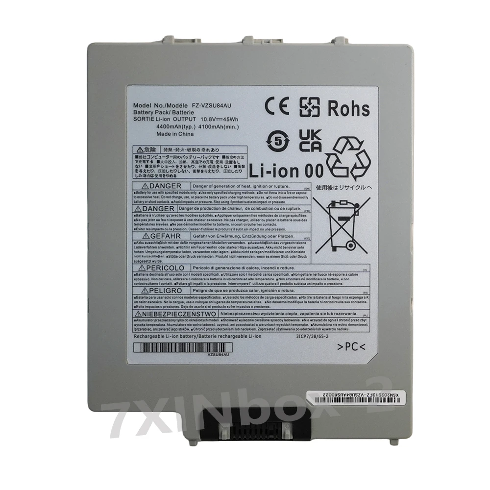 FZ-VZSU84AU 10.8V 45Wh 4400mAh OEM Laptop Battery For Panasonic Tablet PC FZ-G1Toughbook FZ-VZSU88U VZSU84UR FZ-VZSU96U