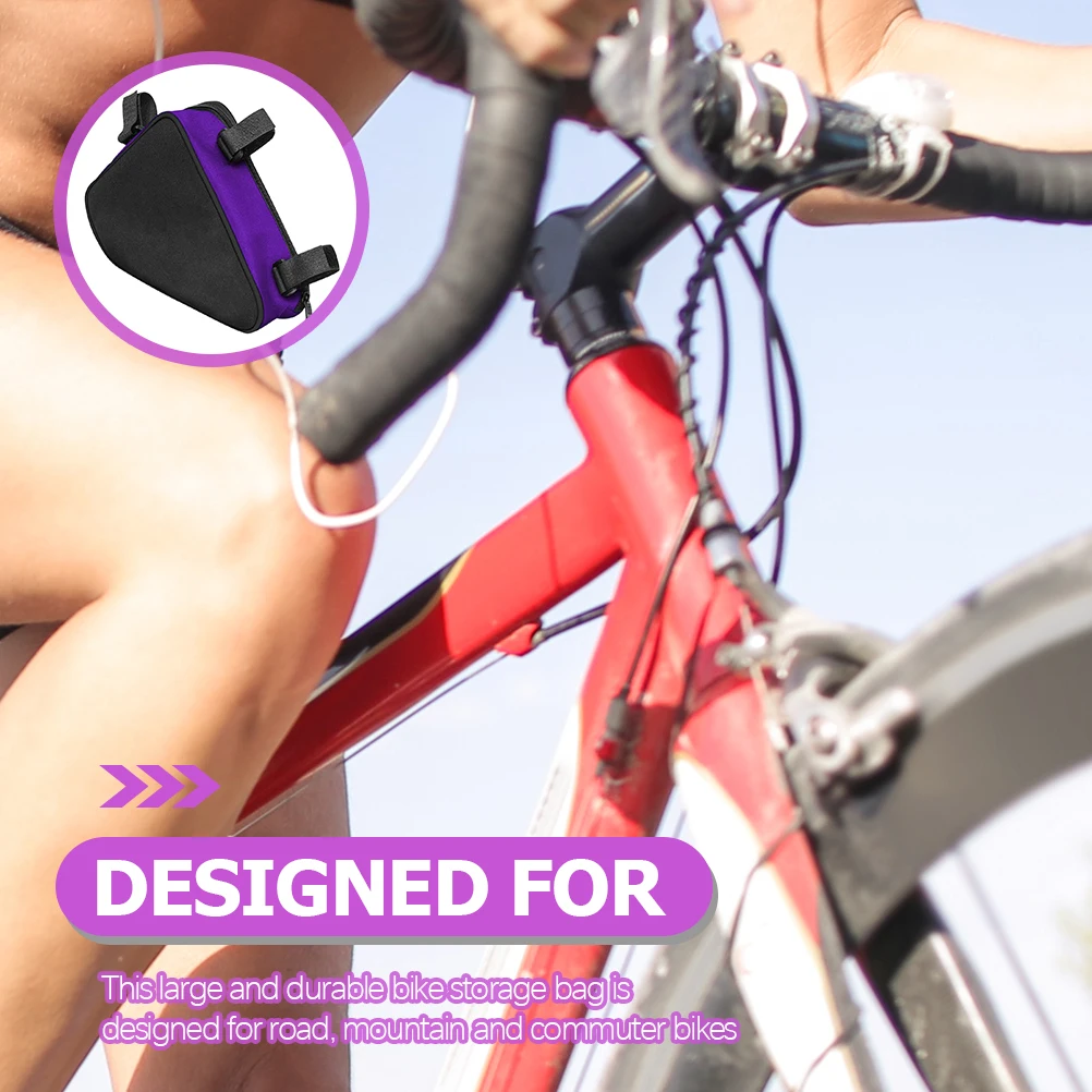 

Waterproof Bike Bag Sealed Design Front Frame Pouch USB Cable Keys ID Card Money Storage Bicycle Accessories Adult Bikes Cycling