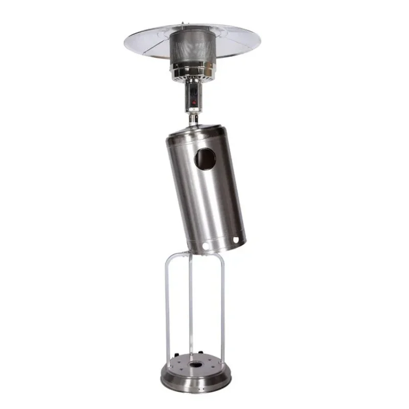 Stainless steel outdoor gas patio heater