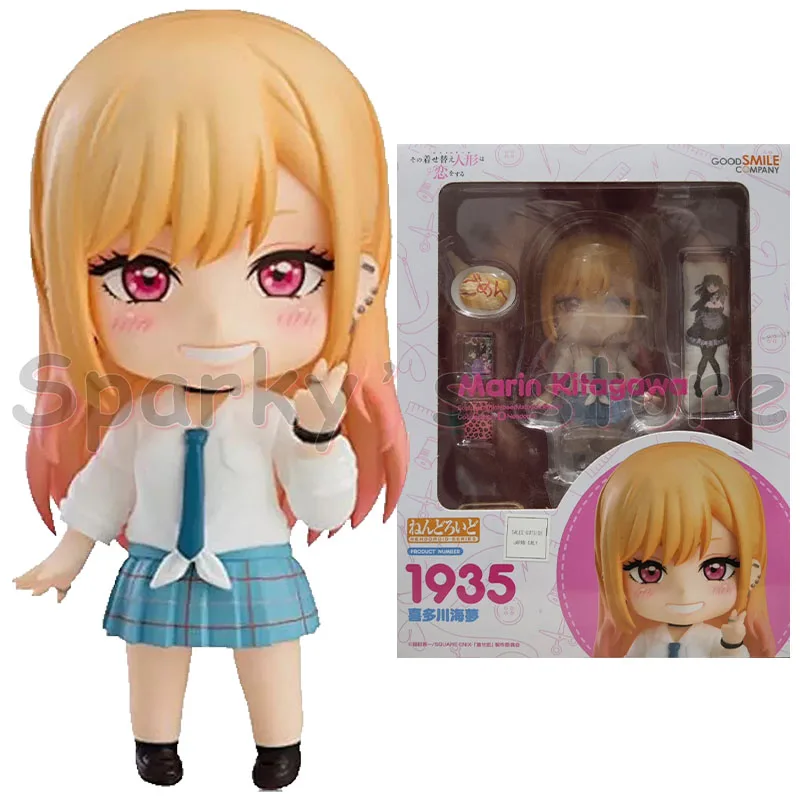 Good smile Original NENDOROID 1935 My Dress-Up Darling Anime Figure MARIN KITAKAWA Action Figure Toys For Kids Gifts Toys Model