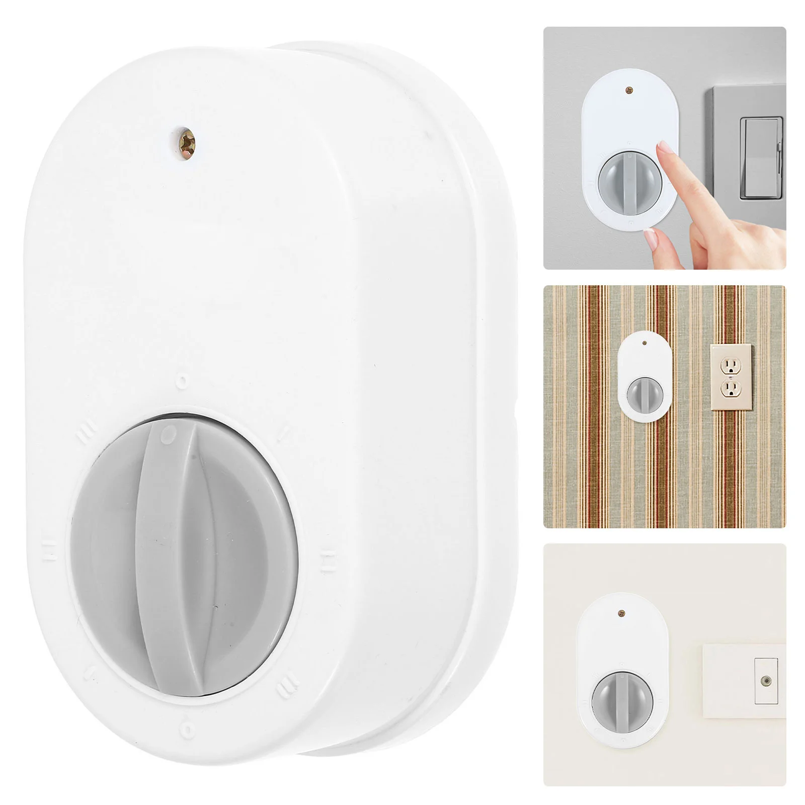 

Electric Speed Controller 3-Speed Attic Fan Switch Universal For Ceiling Exhaust Fan Replacement Wall Mount Lighting