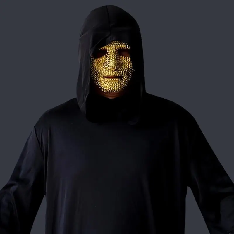 77HE HEARTON FULL FACE MASK RINESTONSTS MASSERADE MASK HALLOWEEN COSPLAY MARPKEN SUPPKIN COMPLE