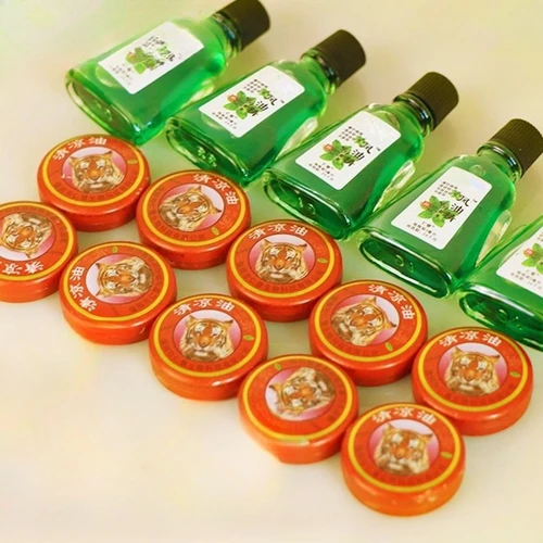 Imagen 1 del producto 1 unidad de bálsamo de tigre, tratamiento de aceite esencial, influencia, dolores de cabeza fríos, mareos, músculos, tigre, bálsamo sólido, ungüento, fragancia al por mayor