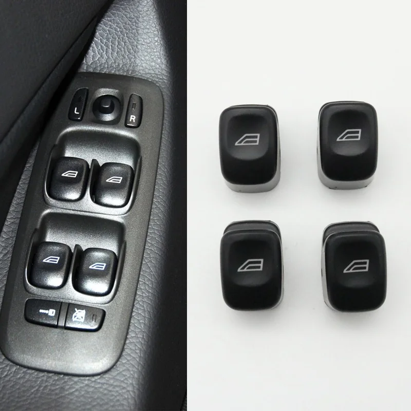 

Car Driver Side Window Lifter Control Switch Regulator Button Cover For Volvo V70 XC70 S80 S60 XC90