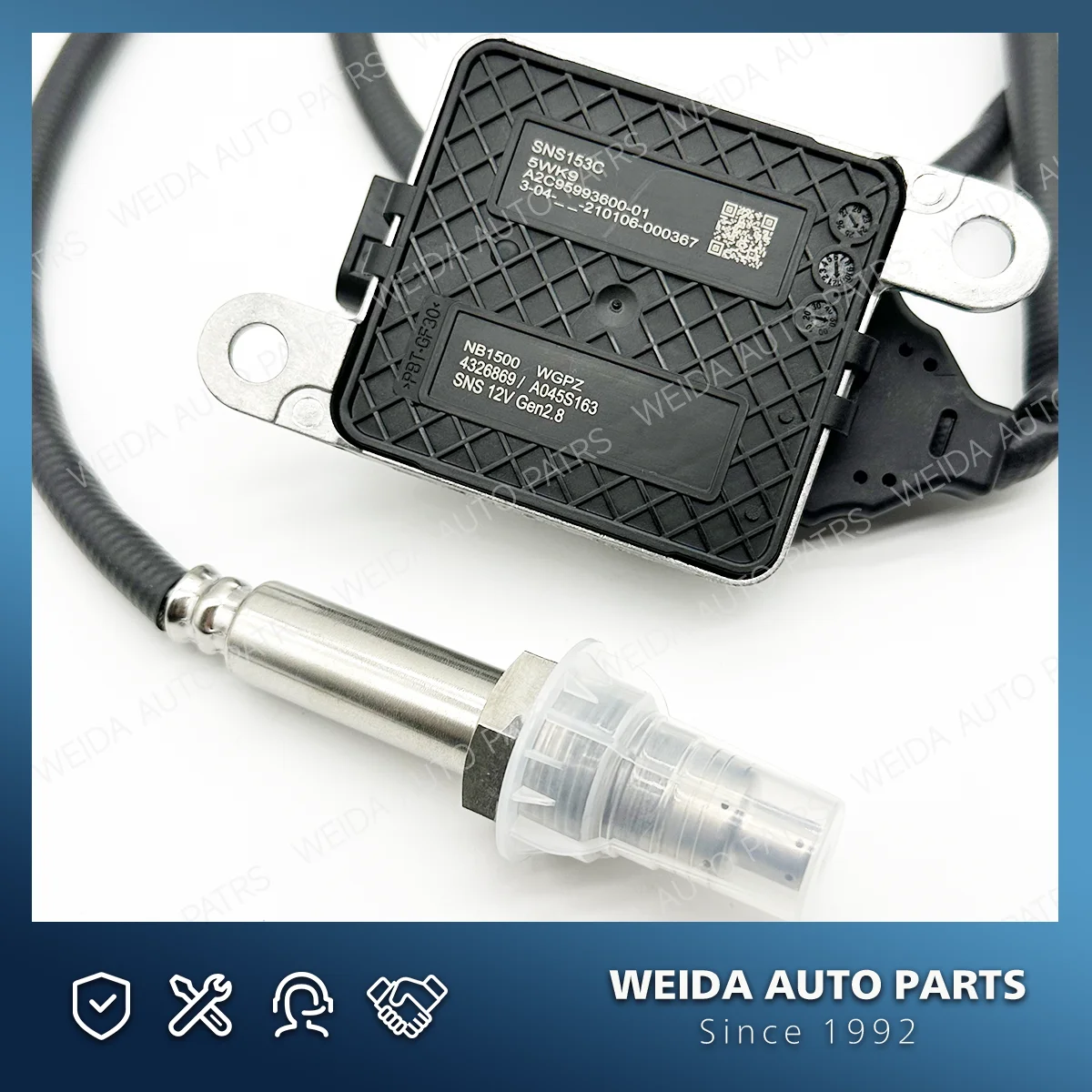 

5WK9 SNS153C 4326869 Оригинальный новый датчик оксида азота Nox датчик для 12 В CUMMINS