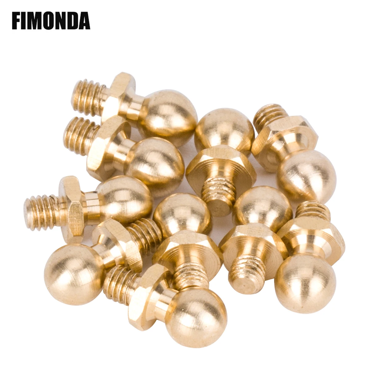 M3 Thread Round Ball Head Screws 10Pcs for 1/10 RC Drift Car Spare Universal Accessaries Tamiya TT01 TT02 Sakura D5 DIY Parts