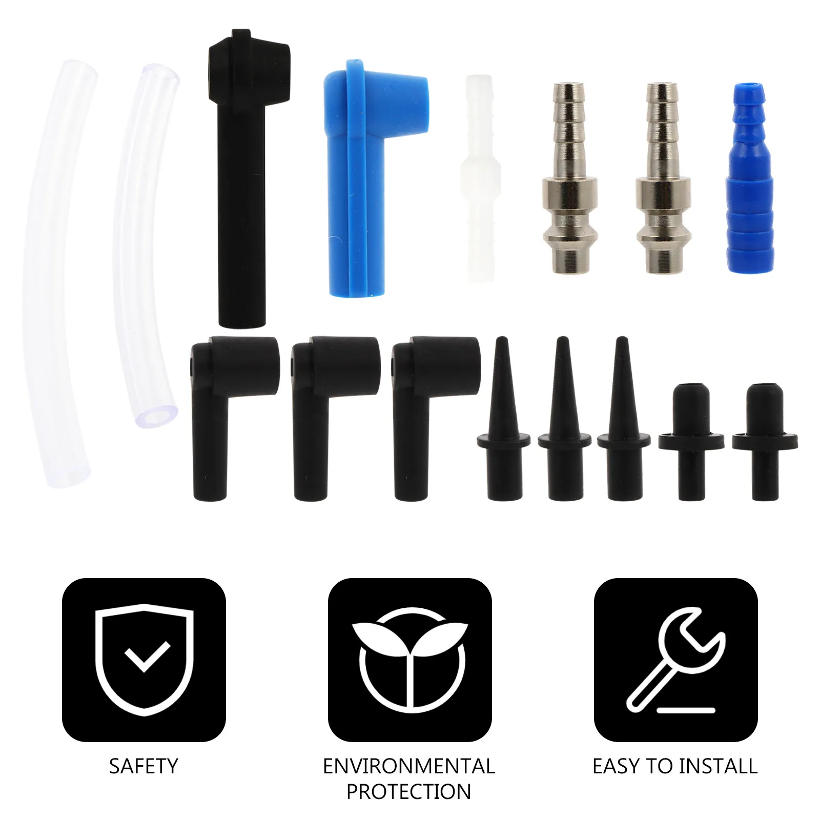 

16Pcs Car Brake Fluid Exchange Tool Connector High-Quality Oil Bleeder Pump for Brake Fluid Replacement Comfortable Exquisite