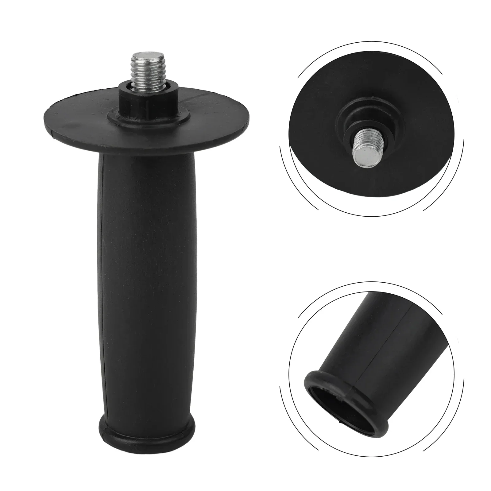 

Accessory 12mm/14mm Thread Auxiliary handle Black color For grinding machine 12mm/14mm Thread Anti-slip Handle