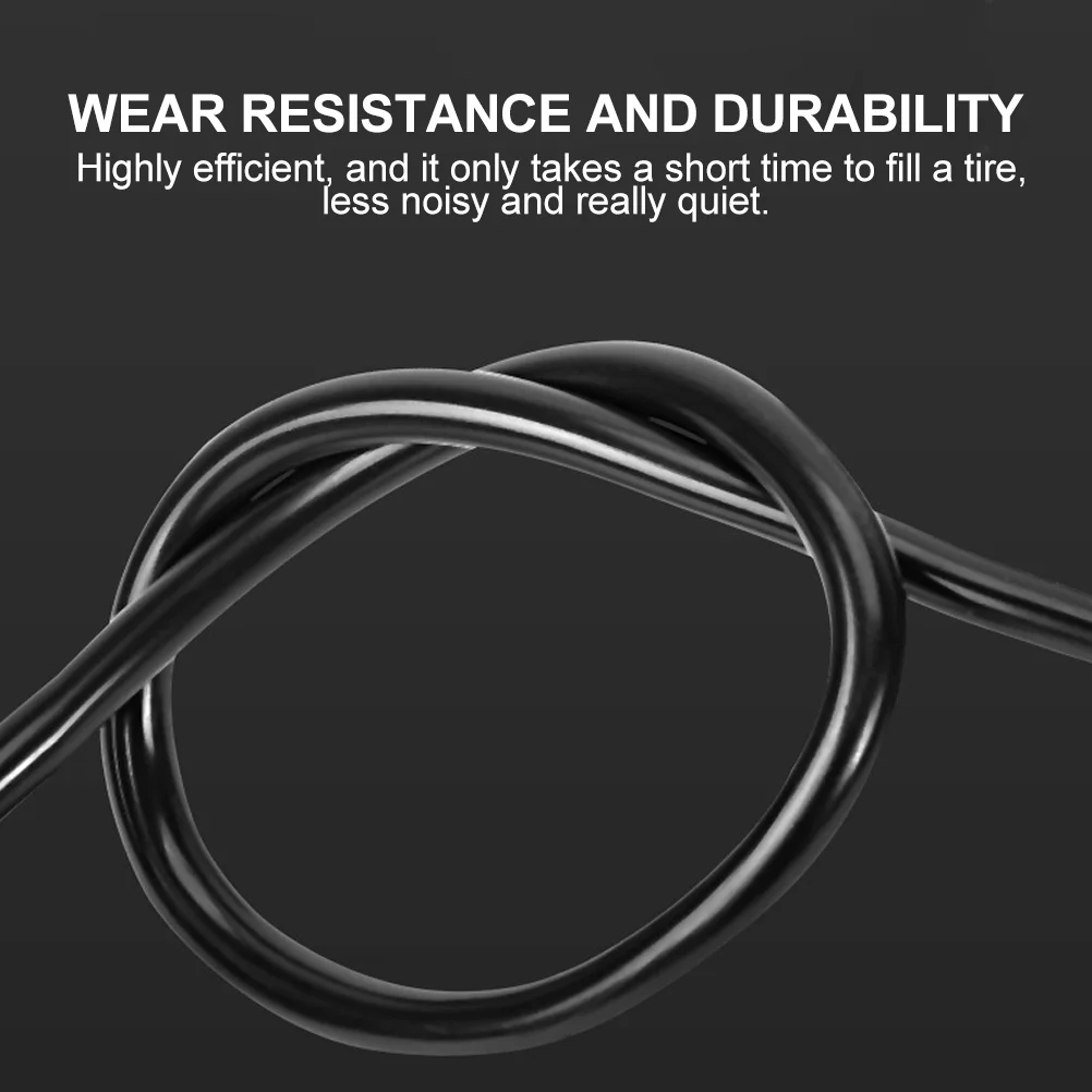 

Vehicle Inflators Pump With Pressure Gauge Portable Tire Inflator For Bike Scooter Vehicle Efficient Quiet
