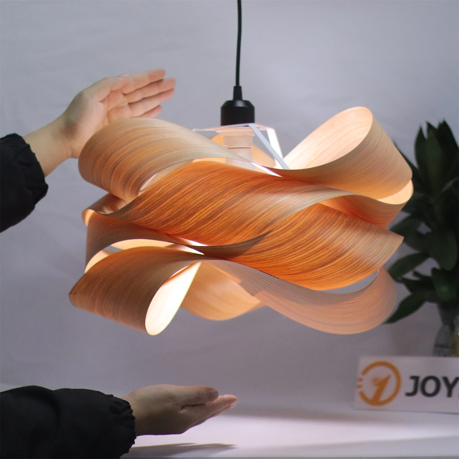 

Светильники JOYINLED: креативные подвесные лампы в деревянном цвете, современные светильники для столовой в стиле лофт, скандинавские светильники для кухни.