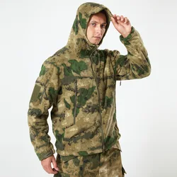 Russian Army MOX Thickened Polar Fleece Jacket Russian Camo Fleece Jacket