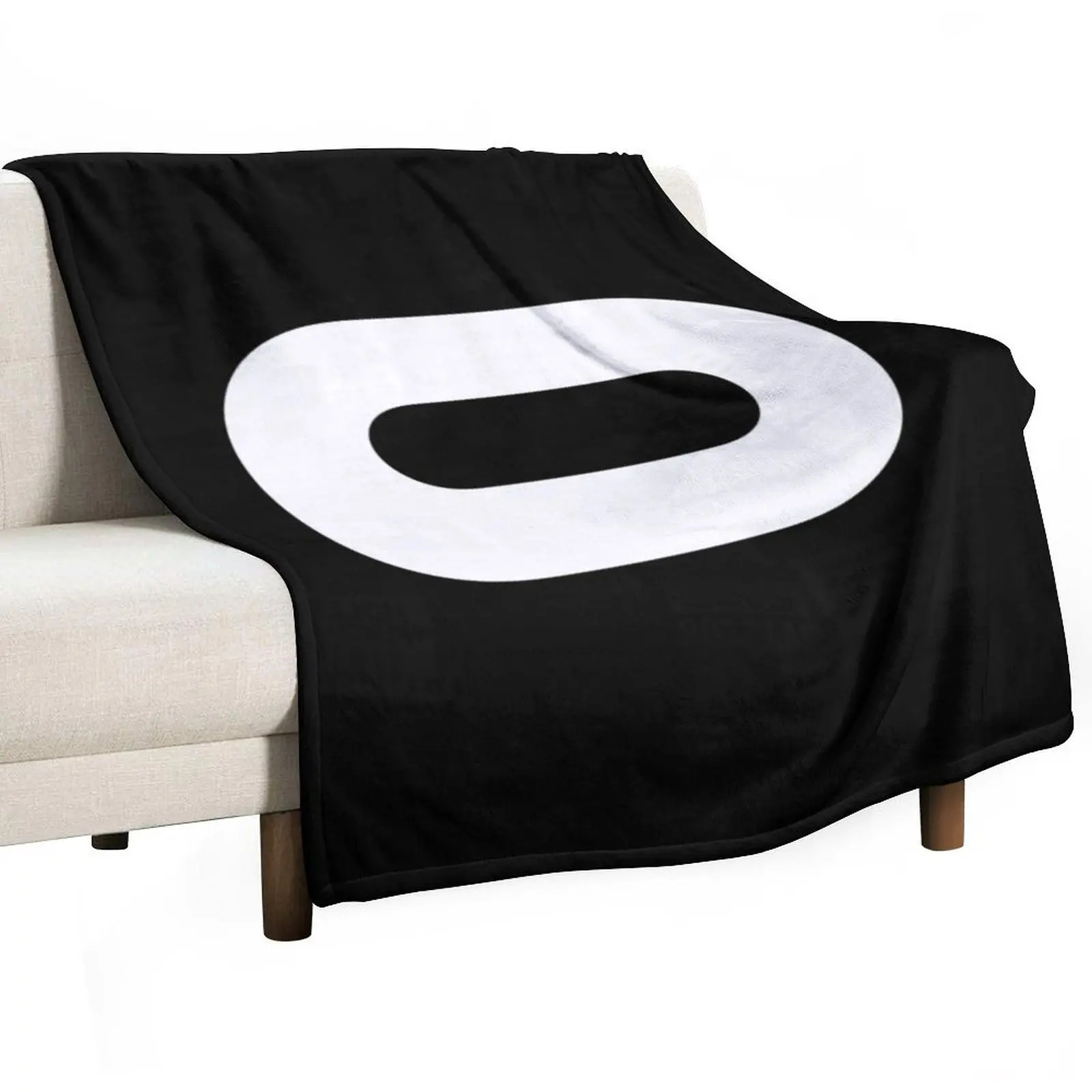 

Oculus logo (white) Throw Blanket Sofa Quilt Hairy Blankets