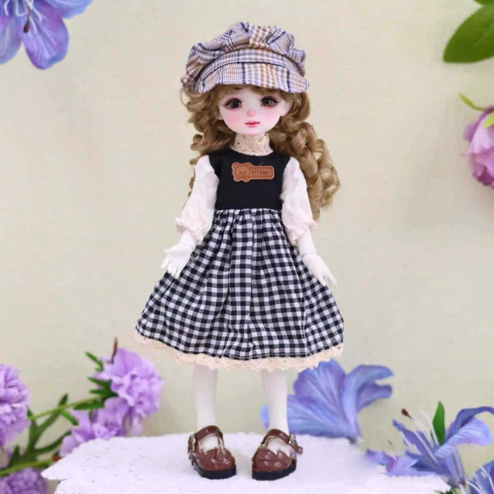 

Модная красивая кукольная одежда 30 см, ручная работа, кукла BJD, игрушка в подарок, сменный наряд для куклы (без куклы и обуви)
