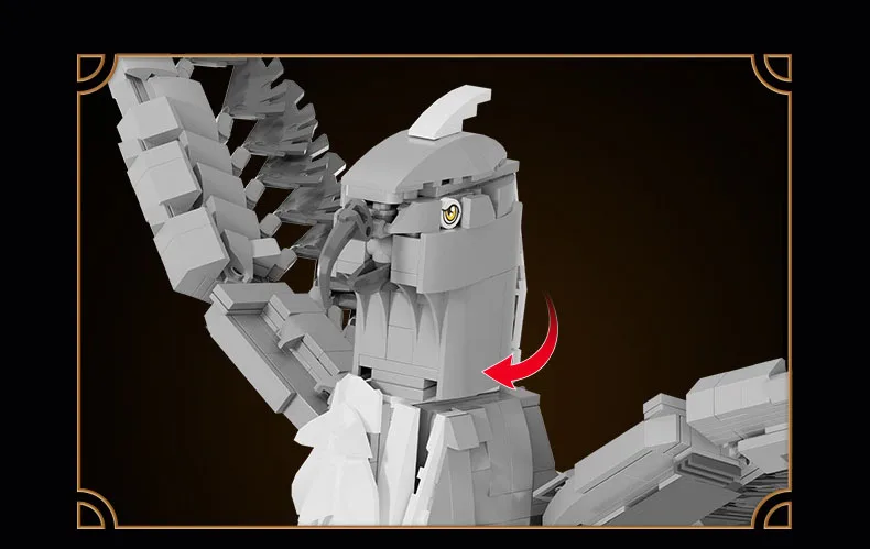Idea Magic Movie Mythology Animals Images Buckbeak Baustein Hippogriff Modellbausätze Ziegel Konstruktionsspielzeug für Geschenke – Detail 5