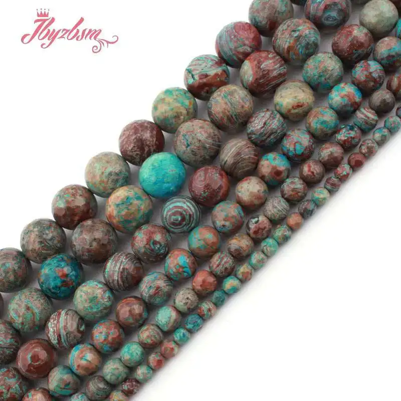 Natural Crazy Lace Agates Stone Beads Round DIY Strand 15 Inch 6/8/10/12mm For Necklace Bracelets Jewelry Making Free Shipping