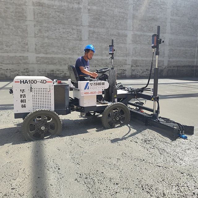 برغي ليزر الخرسانة للبيع آلة فحص أرضية أوتوماتيكية للتسوية الذاتية تستخدم في رصف المناطق الكبيرة