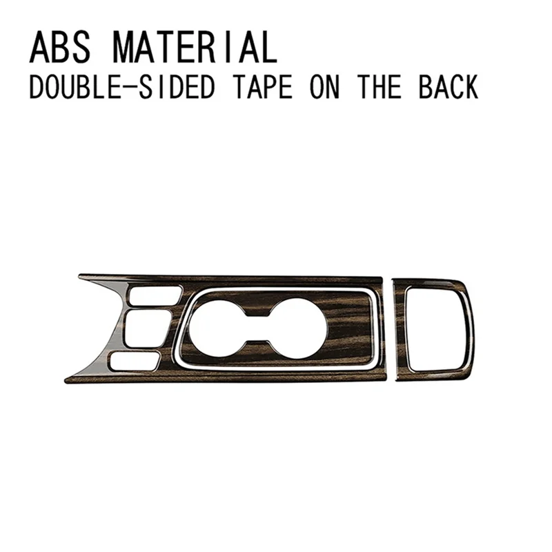 

Декоративная крышка под дерево для Toyota Yaris Cross 2022, RHD, центральная консоль, держатель для чашки с водой, наклейка на отделку автомобиля-Boom