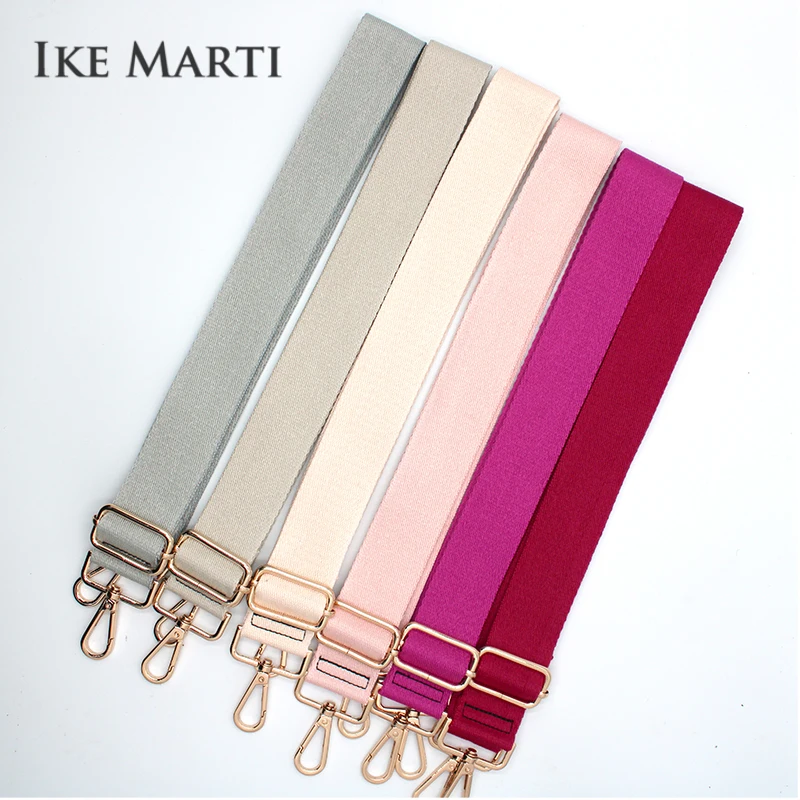 IKE MARTI 140cm Shoulder Bag Strap Cotton Fashion Wide Replacement Strap for Bags Nylon Woman Messenger Accessories Bag Straps