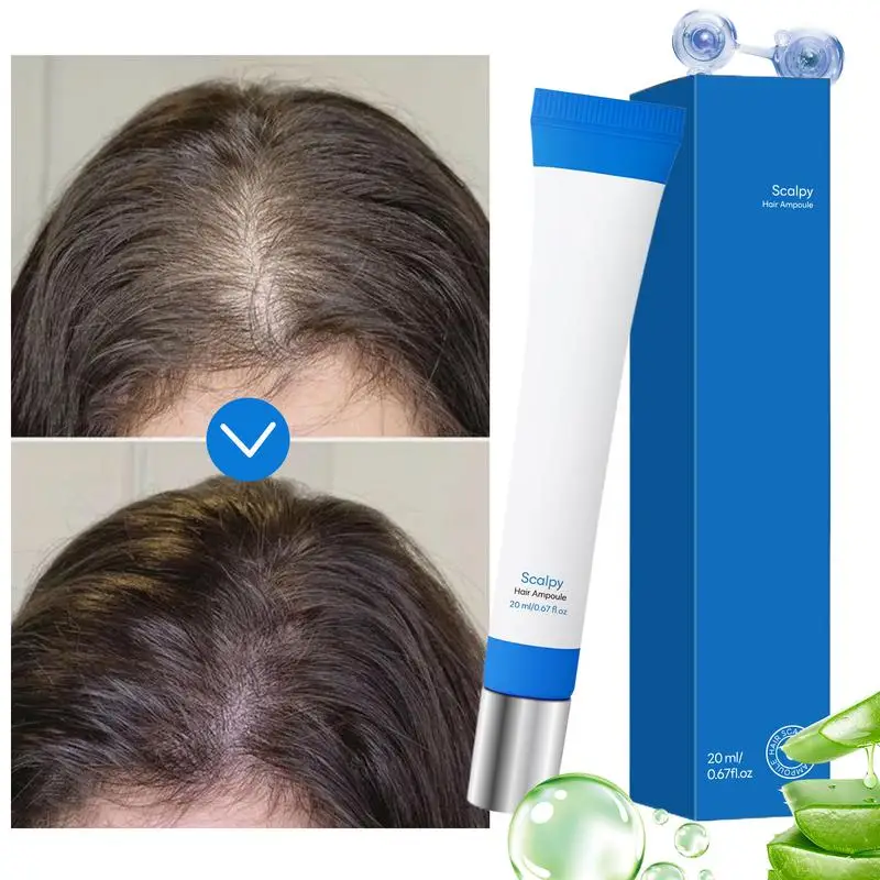 

Women Men Hair Strengthener 20ml Long Short Hair Strengthening Volumizing Liquid Anti Breakage Lightweight Easily Absorbed