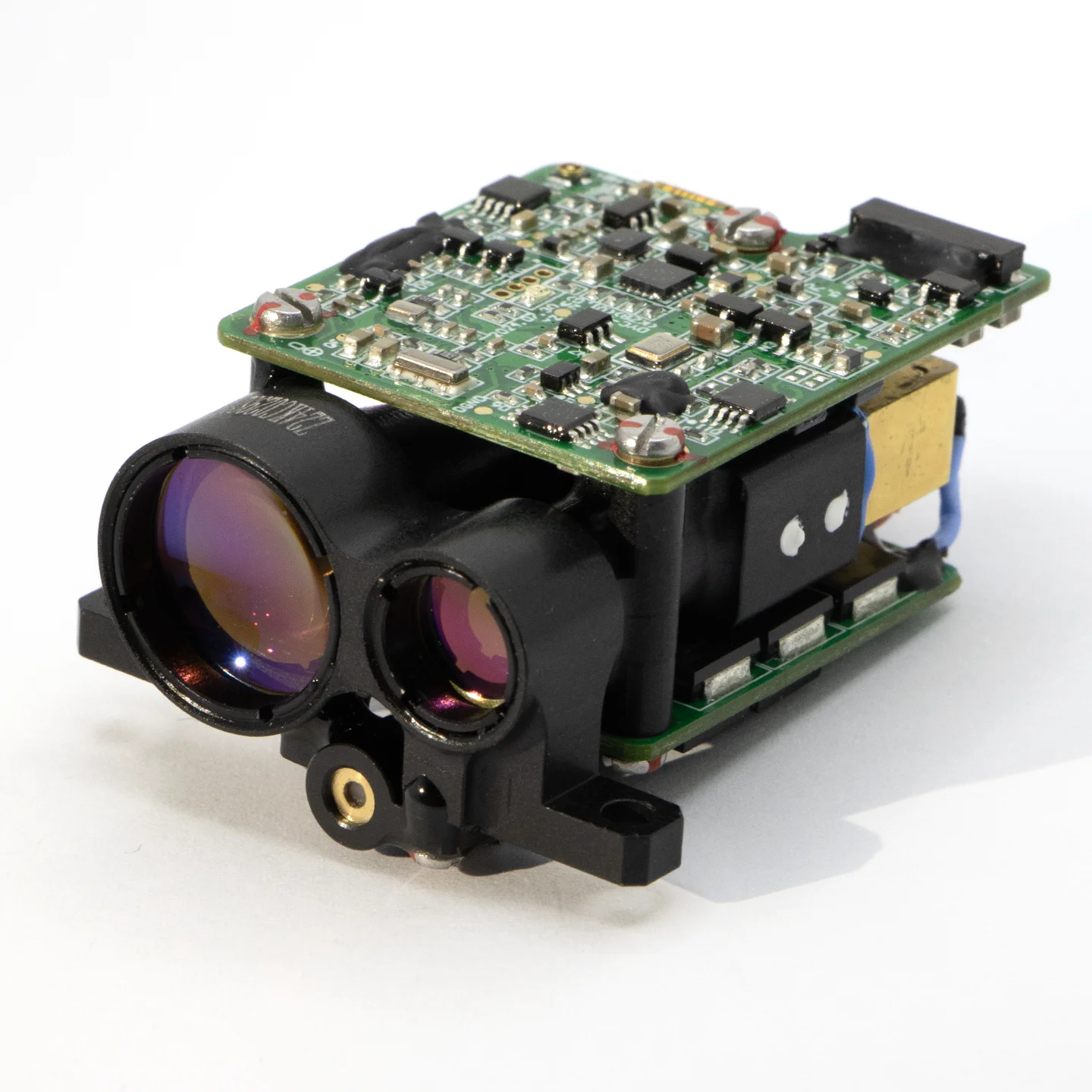 

Industrial 1535 nm Erbium-Glass Laser Ranging Module 3500m Range IP67 Rated RS422/TTL Interface 1Hz~5Hz Frequency Red Dot