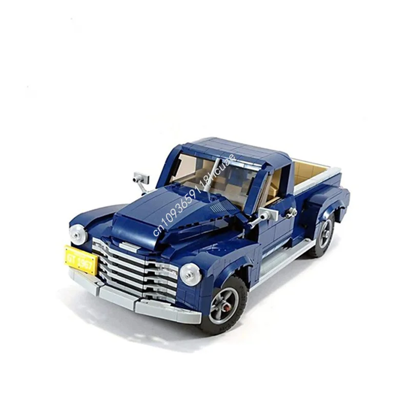 1121 個 MOC クラシックピックアップカーデモデルビルディングブロック建設 DIY アイデア教育レンガクリスマスギフト子供のおもちゃ誕生日