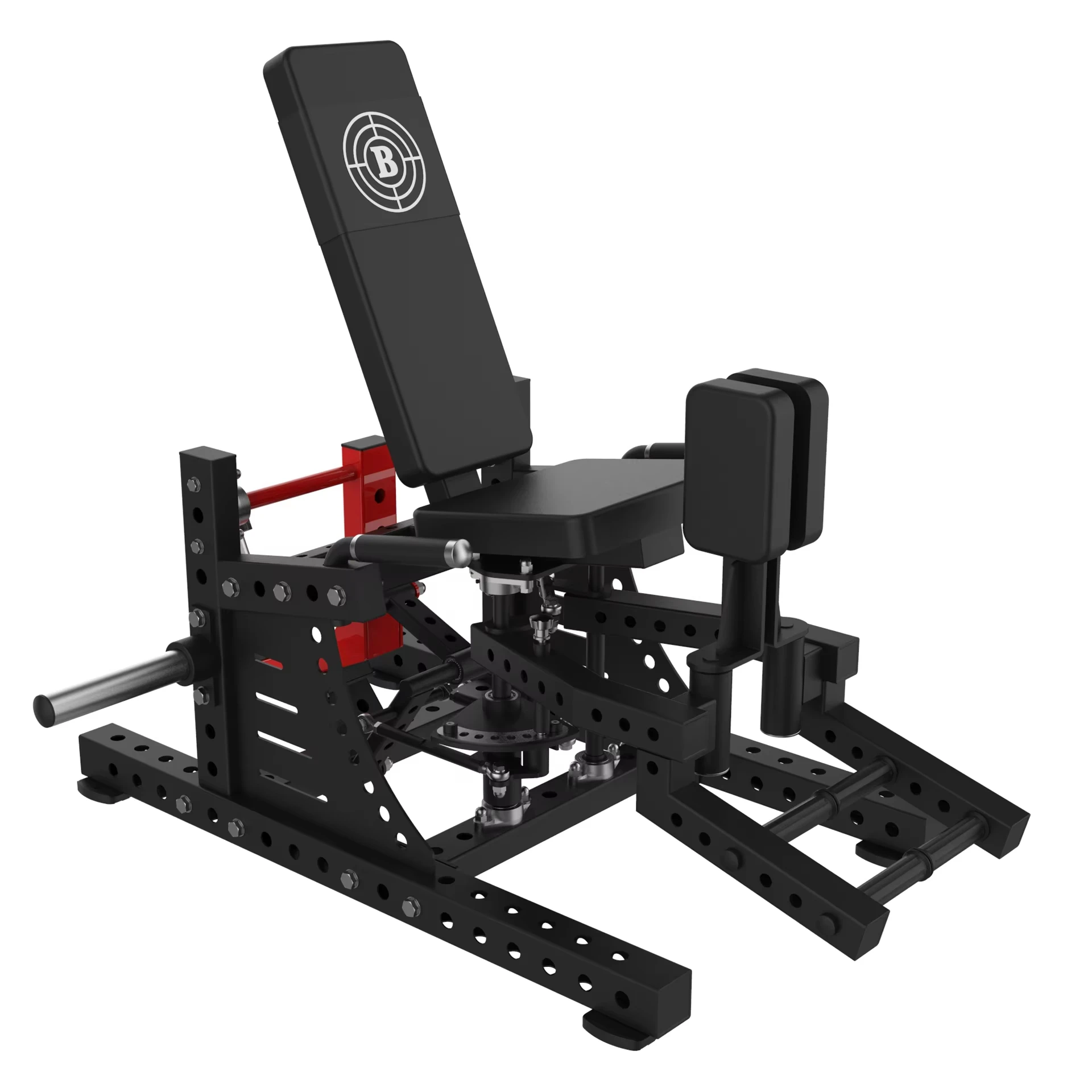 Custom Commercial Gym Strength Equipment Double-In-One Abductor/Adductor Exercise Machine for Inner & Outer Thighs Leg Function