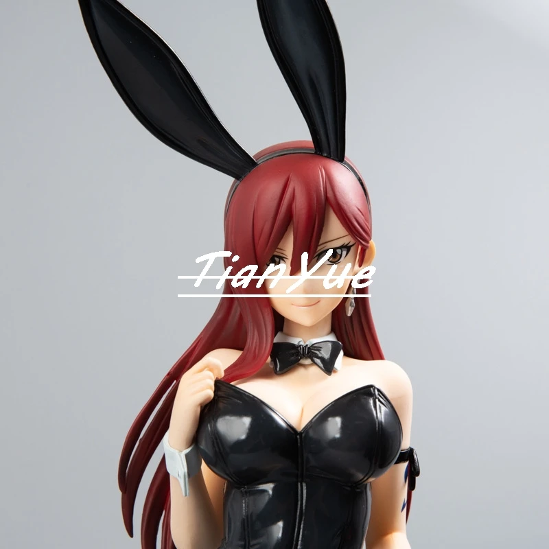 

Anime FAIRY TAIL Erza Scarlet Bunny Ver Girl Figure Model Toys 47cm