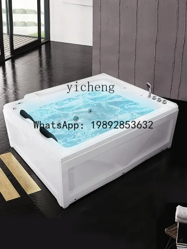 

Ванна X5: Двойная отдельностоящая термостатическая гидромассажная ванна-джакузи из акрила для взрослых