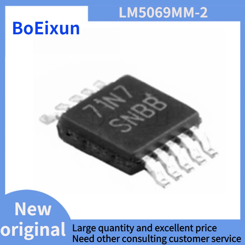 

100% Brand New Original LM5069MM-2/NOPB Silkscreen SNBB Hot Swap Voltage Power Controller MSSOP-10