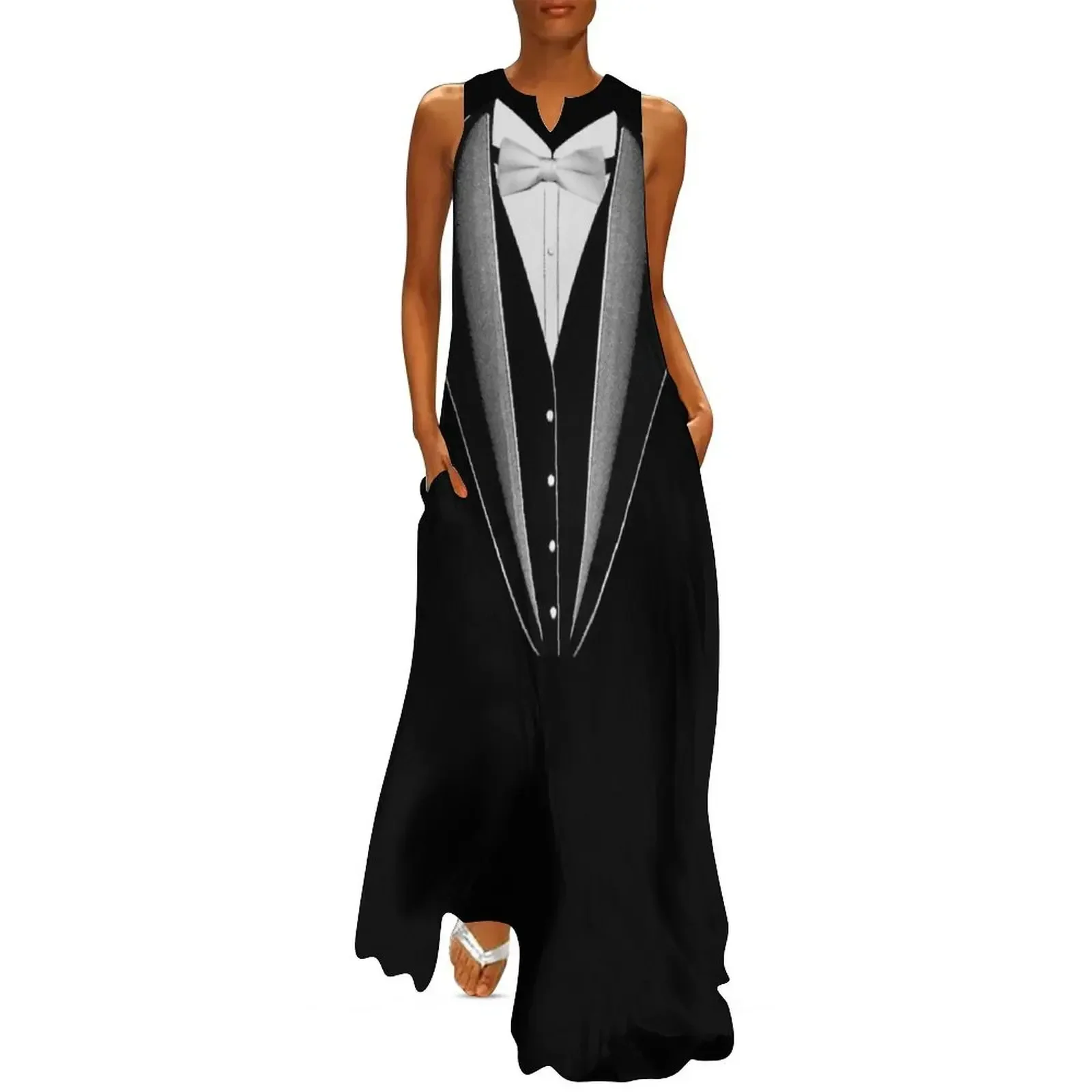 

TUXEDO Long Dress evening dresses women purple dress dresses for official occasions Long dresses Dress