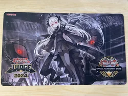 YuGiOh A-Bao A Qu, The Lightless Shadow Playmat TCG Mat CCG Pad Trading Card Game Mat Board Game Anti-slip Mouse Pad Free Bag