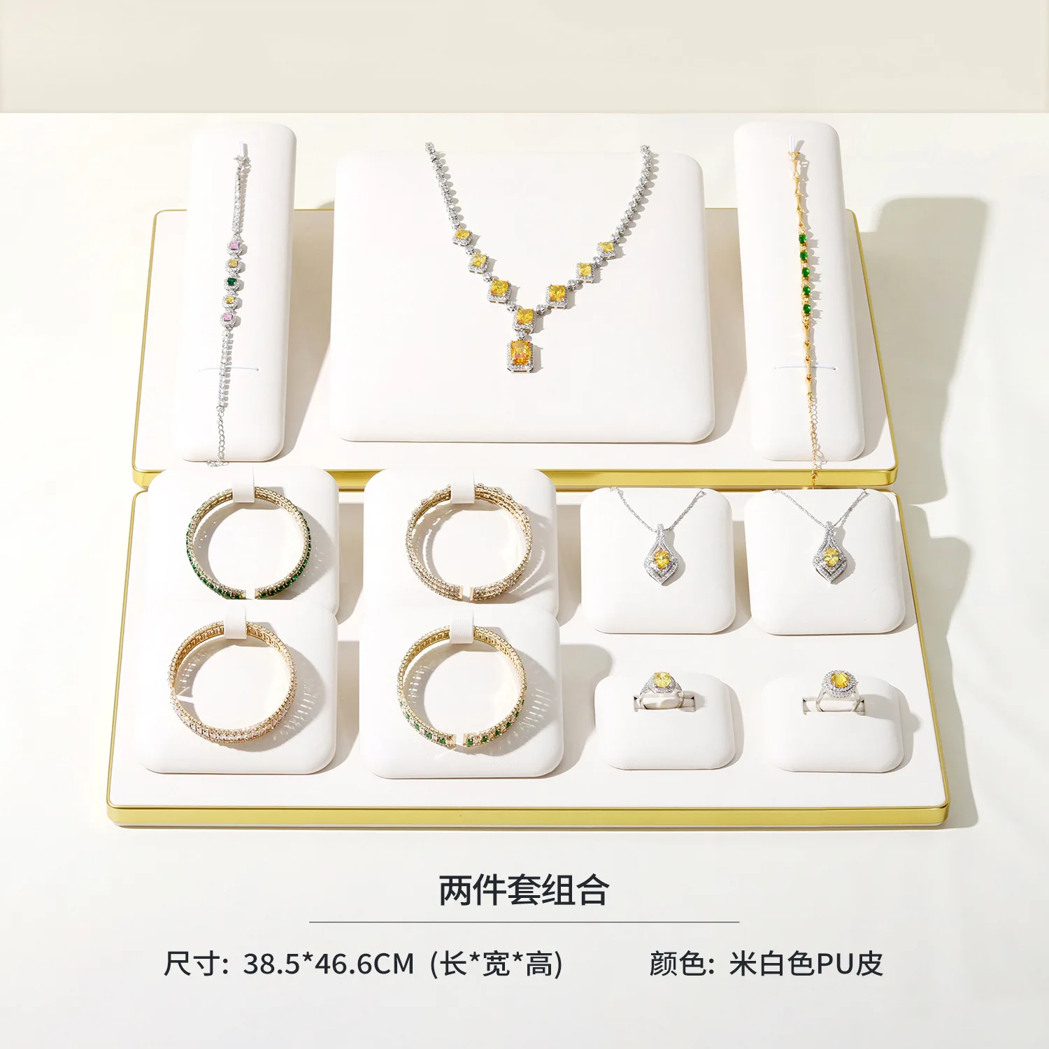 

Легкая роскошная магнитная полка для сережек из искусственной кожи, высококачественная комбинация «сделай сам», реквизит для демонстрации ювелирных изделий, кольцо, серьги, ожерелье