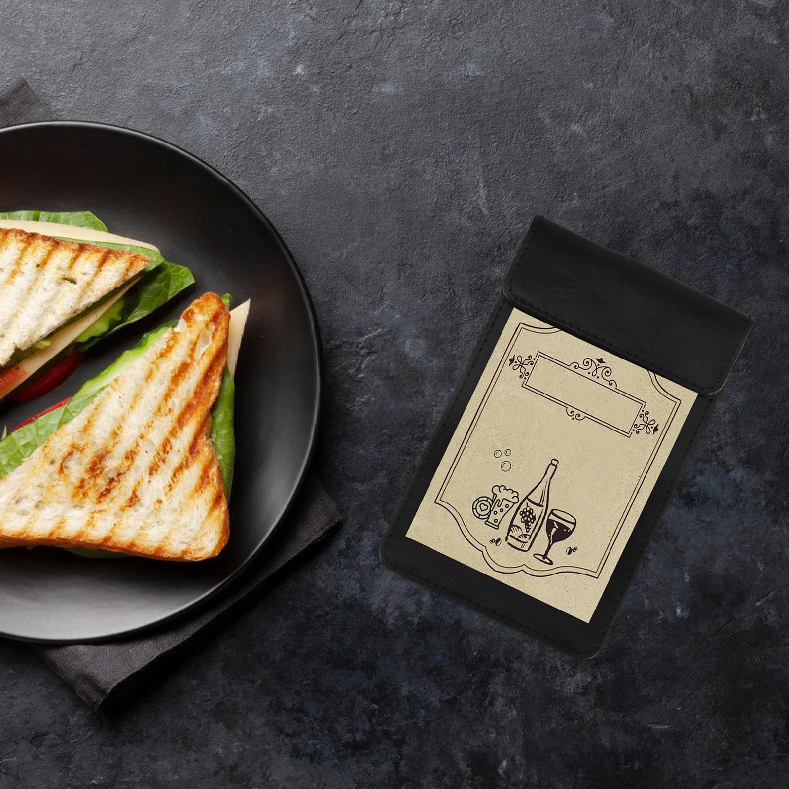 다기능 계산대 폴더 영수증 홀더 필기 패드 파일 정리함 레스토랑 호텔 서빙 용품 체크 프레젠터 웨이트리스