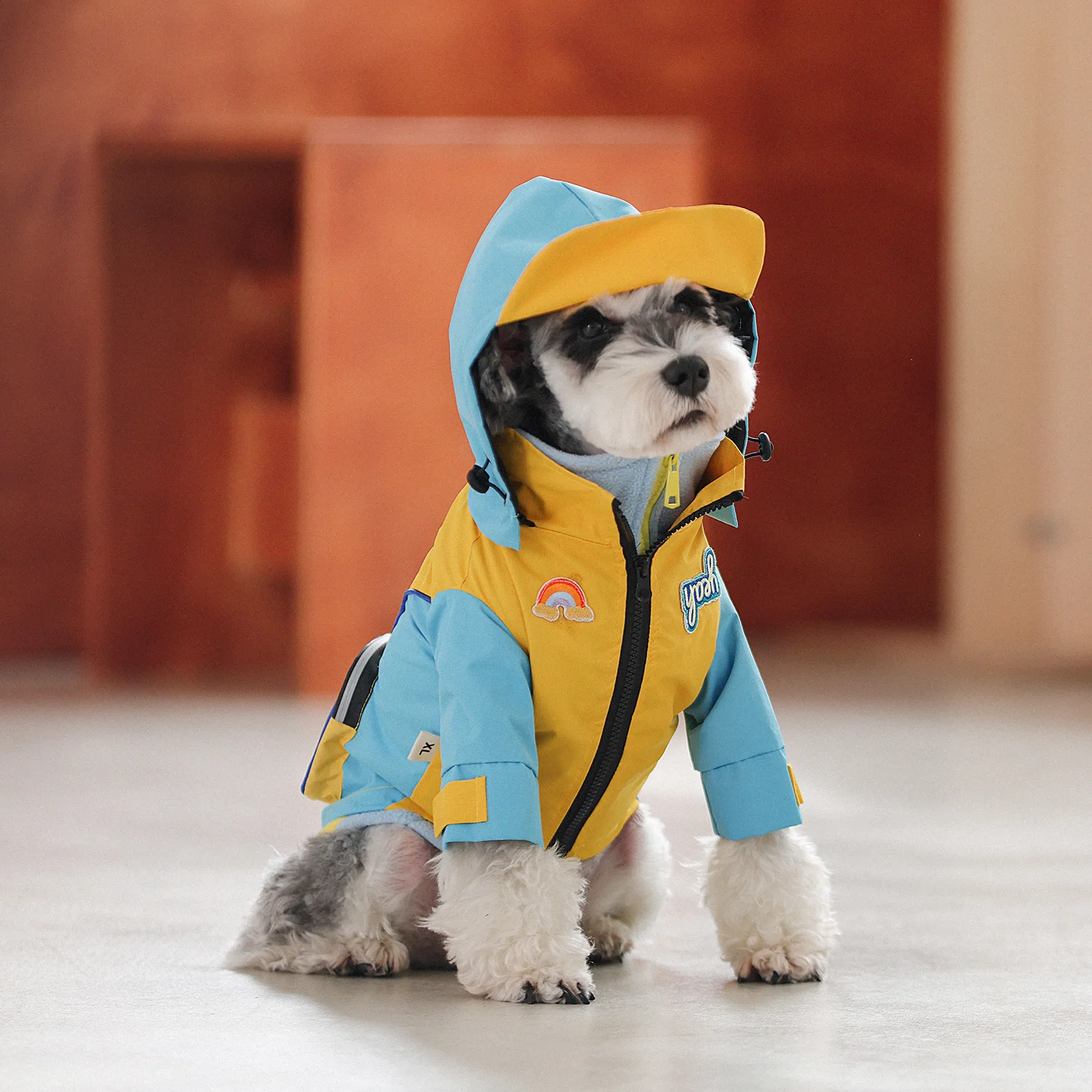 

Warmth Pet Clothes Trendy Doggy Jaet Autumn Winter Warm Teddy Bichon Pomeranian Schnauzer Small Medium Dogs Outerwear