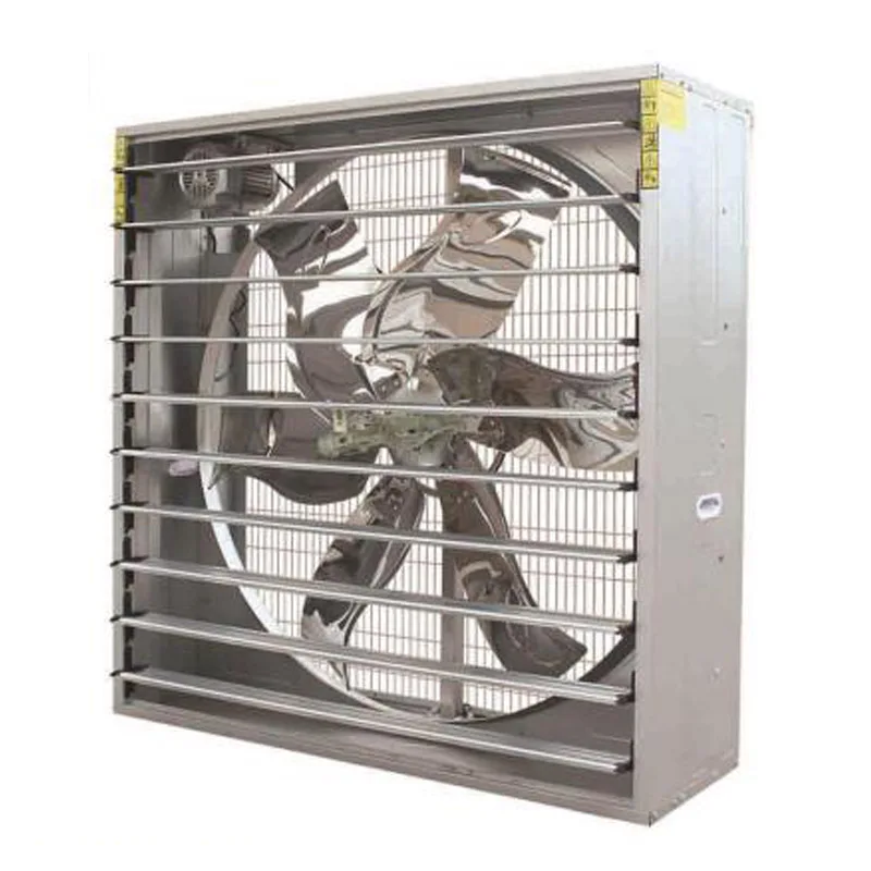 LONGWELL Large Wall Mounted Industrial Greenhouse Factory Ventilation Exhaust Fan 48inch 50inch 60inch for Poultry , Pig House