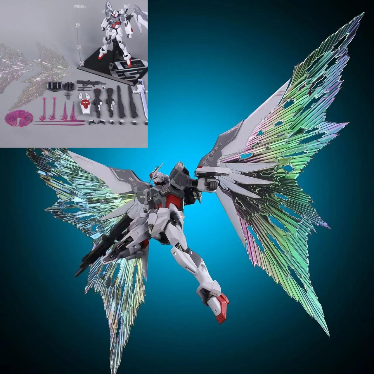 

New MR IMPULSE 1/144 ZGMF-X56S／l Destiny Impulse R Assembly Model Kits Alloy skeleton Anime Action Figure Robot Plastic Model