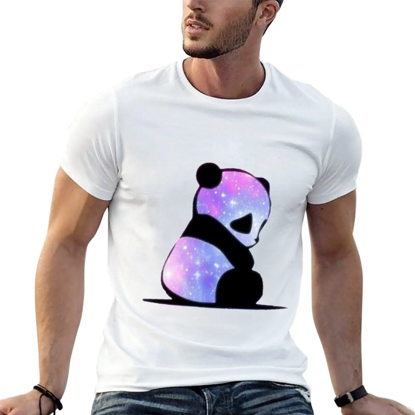 Panda T-Shirt Labor Work Casual T-Shirt