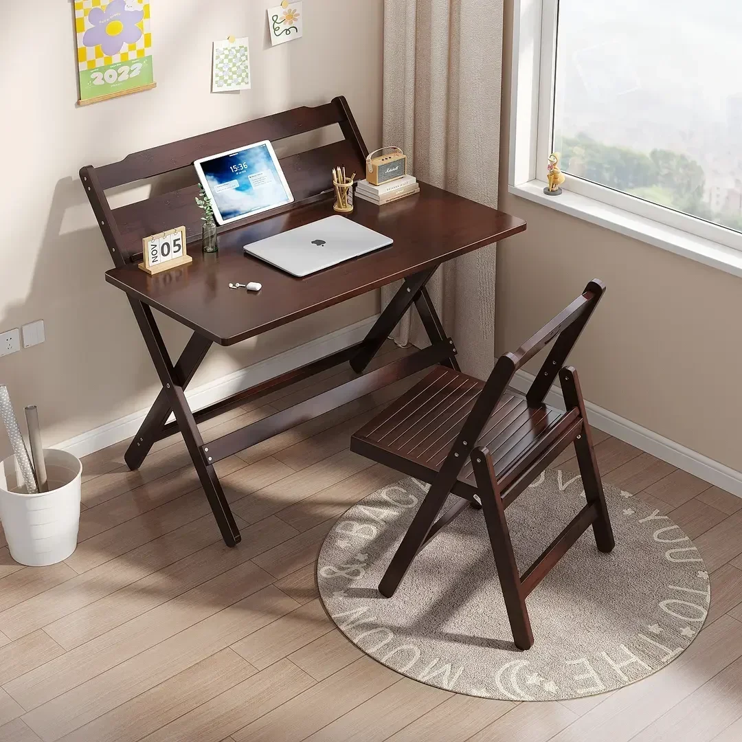 New model Folding table Student household computer desk Bedroom Small apartment Bedside non-solid wood study table Simple desk