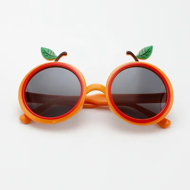 

KLASSNUM Funny Orange Shaped Sunglasses Creative Hawaii Beach Party Supply Decor Fruit UV400 Sun Glasses Photo Props Eyewear