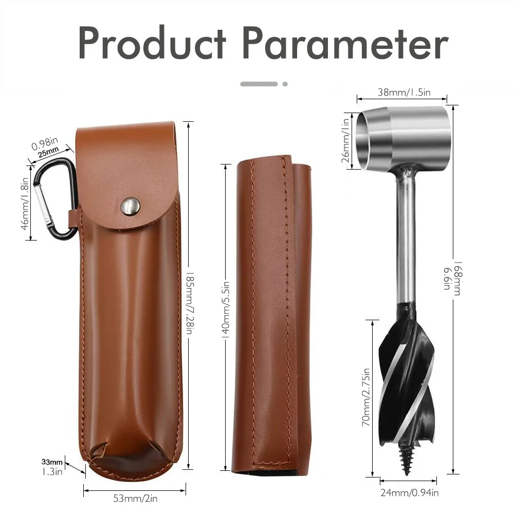 Strumenti di perforazione di sopravvivenza all'aperto trapano per legno trapano manuale per esterni supporto per trapano set coclea manuale