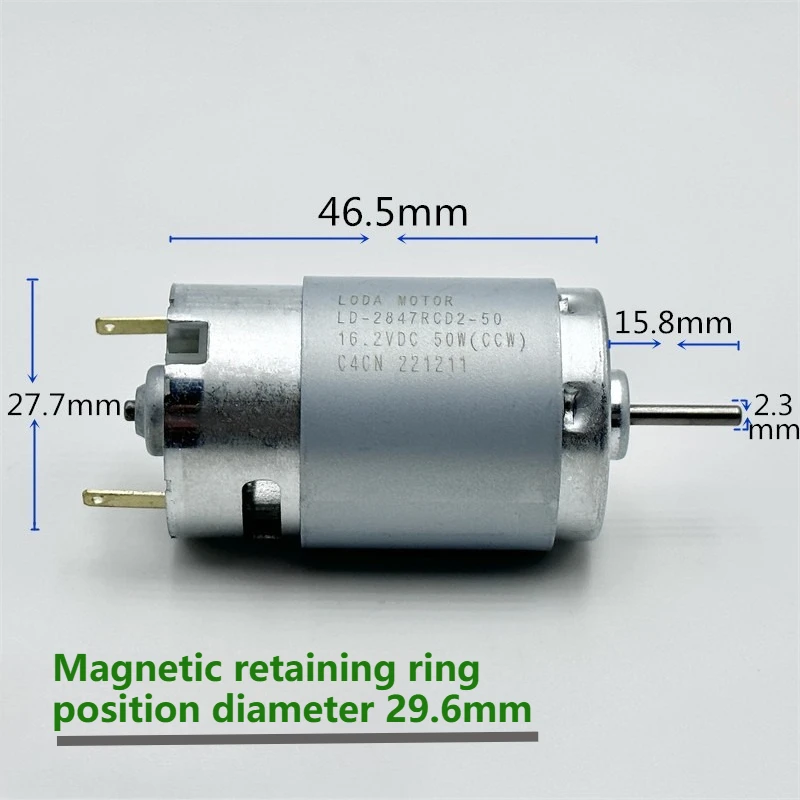 DIY 장난감, 모델, 헤어 드라이어용 395 DC 모터 5V/12V/18V 고토크 카본 브러쉬 모터