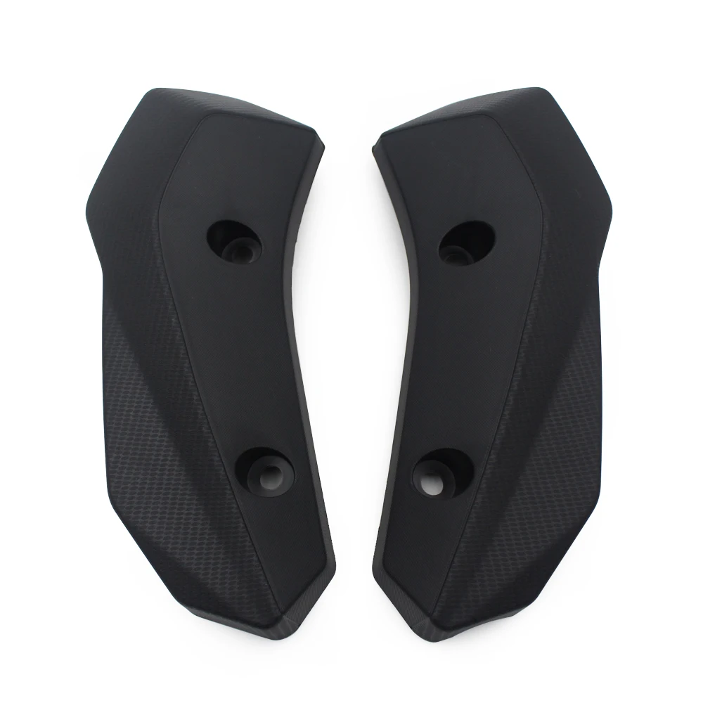 FZ-07 MT-07 ABS 플라스틱 측면 블랙 라디에이터 커버 가드 전면 페어링, 야마하 MT07 FZ07 2012-2016 2017, 오토바이 액세서리