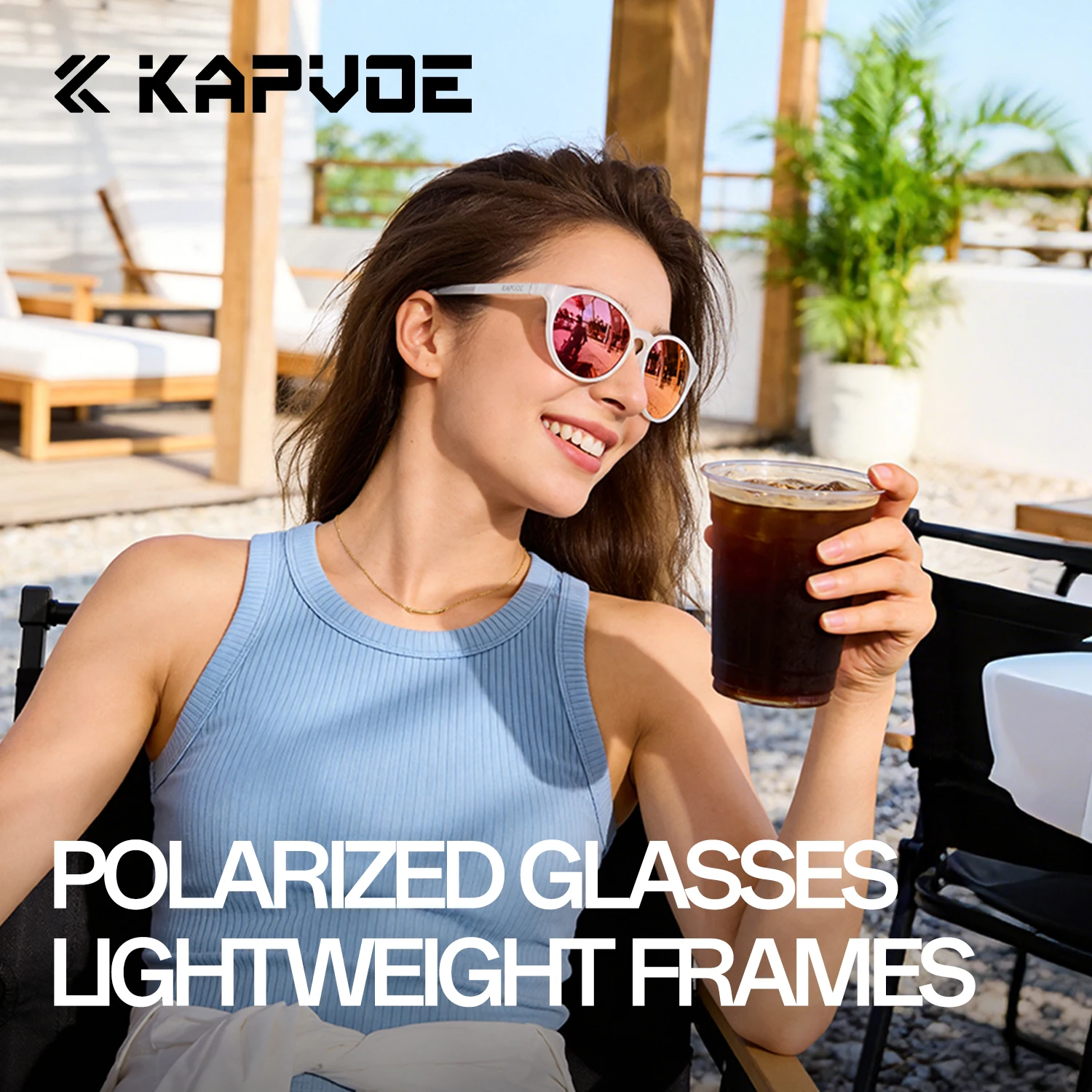 Kapvoe 2026 Lightweight Women Fishing Hiking Eyewear Shopping Causal Polarized Cycling Sunglasses Glasses UV400 MTB Bike Goggles